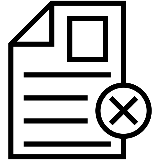 Cancellation Policy Icon